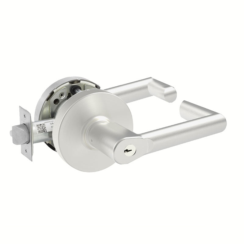 Sargent 10XG38-LMW-US26 Cylindrical Classroom Security Function Lever Lockset