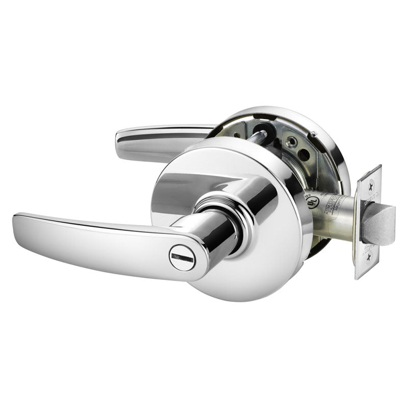 Sargent 10XU65-LB-US26 Cylindrical Privacy/Bathroom Function Lever Lockset