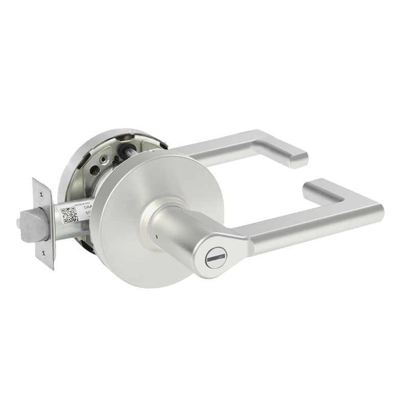 Sargent 10XU65-LND-US26 Cylindrical Privacy/Bathroom Function Lever Lockset