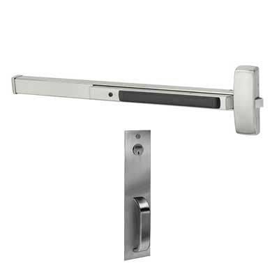 Sargent 56-12-8804-G-PSB (12) Fire Rated Rim Exit Device (56) Electric Latch Retraction, 48" Bar, PSB Pull Trim