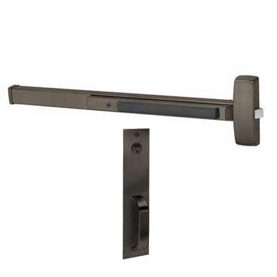 Sargent 56-12-8804-G-PSB (12) Fire Rated Rim Exit Device (56) Electric Latch Retraction, 48" Bar, PSB Pull Trim