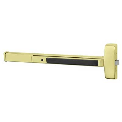 Sargent 8888-G Rim Exit Device, Multi-Function, Wide Style Push Pad, Exit Only, 48" Bar, Field Reversible, Grade 1, Non-Handed