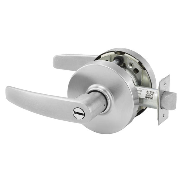 Sargent 10XU65-LB-US26D Cylindrical Privacy/Bathroom Function Lever Lockset
