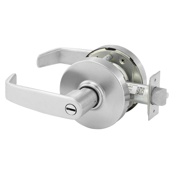 Sargent 10XU65-LL-US26D Cylindrical Privacy/Bathroom Function Lever Lockset