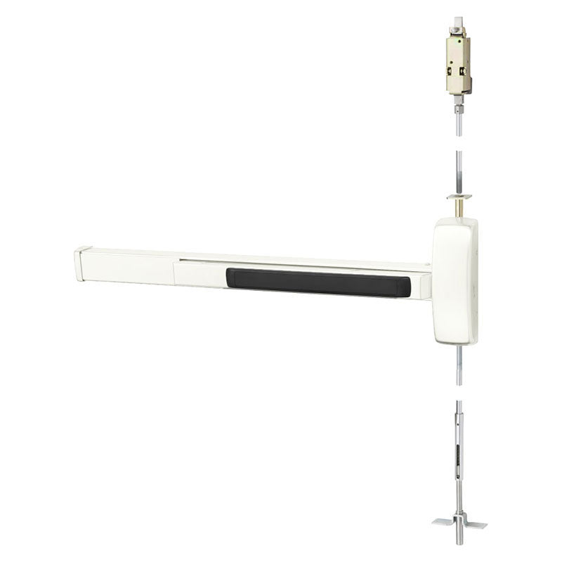 Sargent 12-MD8610J-WSP Fire Rated Concealed Vertical Rod Exit Device 