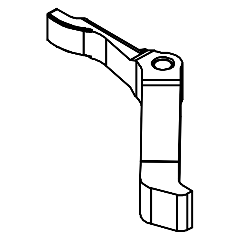 Sargent 68-1137 Lift Lever for WS8800 Series Exit Devices