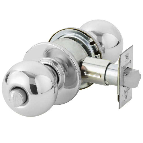 Sargent 6G05 6 Line Medium-Duty Cylindrical Knob Lock Entrance or Office Function