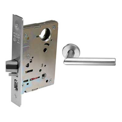 Sargent 8205-LNMI-26D Office or Entry Function Mortise Lock