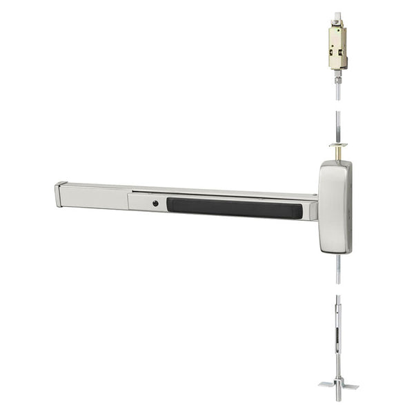 Sargent AD8610F-36x96-US32D Concealed Vertical Rod Exit Device