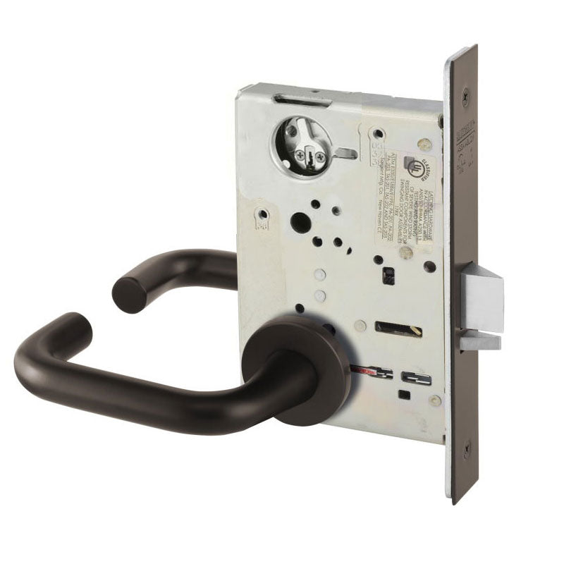 Sargent LC-8204-LNJ-US10BE Storeroom or Closet Mortise Lock