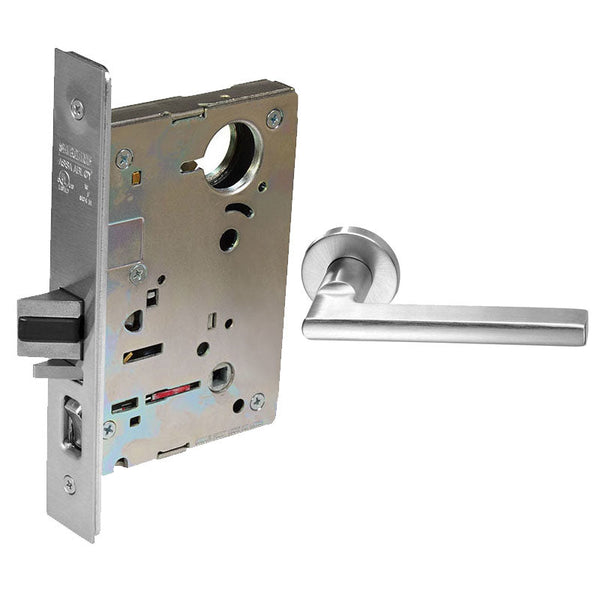 Sargent LC-8205-LNMD-US26D Office or Entry Mortise Lock