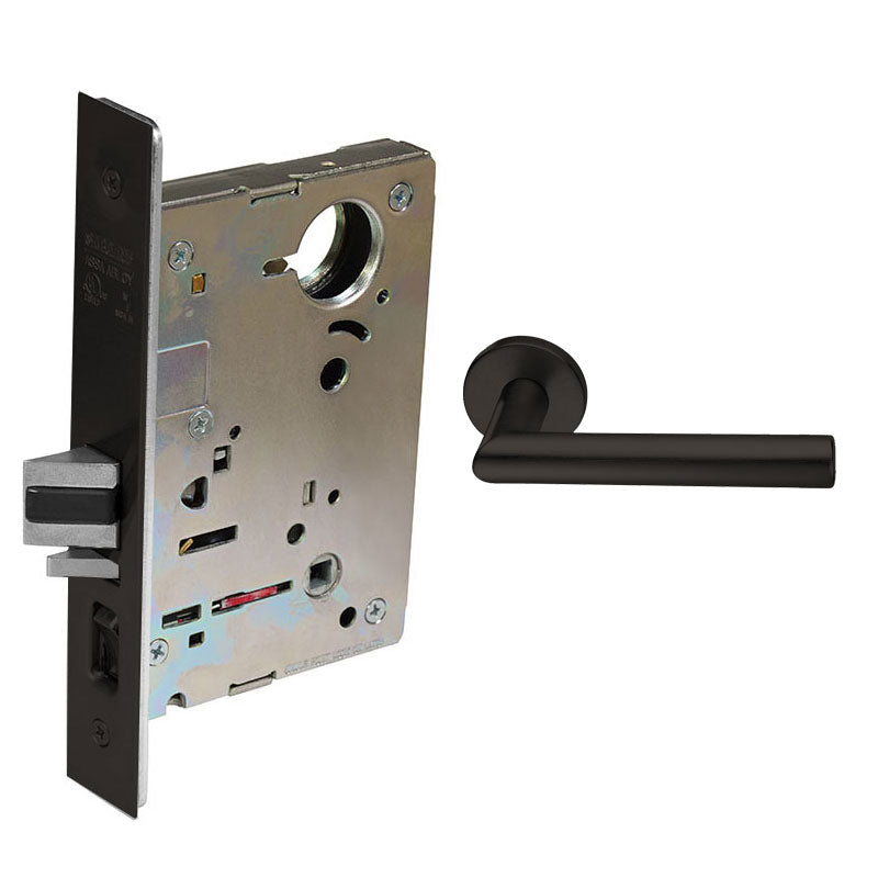 Sargent LC-8205-LNMI-US10BE Office or Entry Mortise Lock