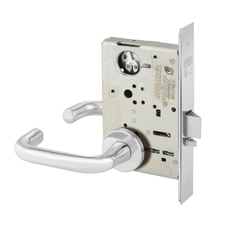 Sargent LC-8225-LNJ-US26 Dormitory or Exit Mortise Lock