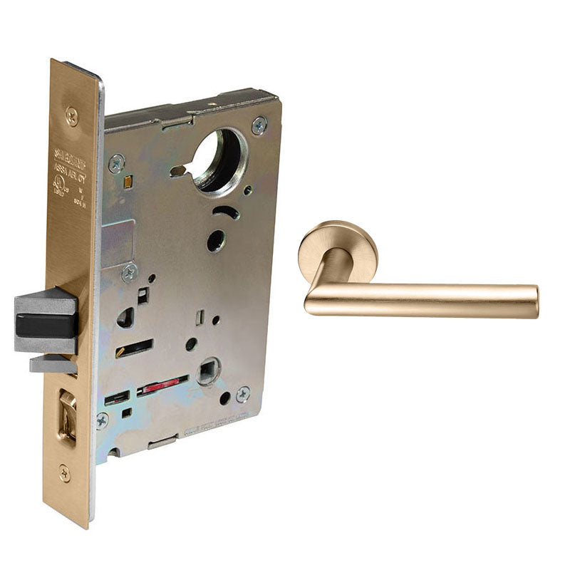 Sargent LC-8225-LNMI-US10 Dormitory or Exit Mortise Lock