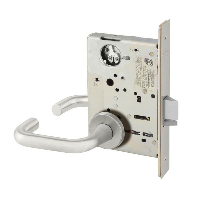 Sargent LC-8237-LNJ-US32D Classroom Mortise Lock