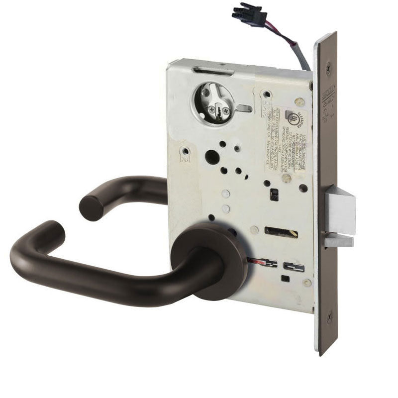 Sargent RX-LC-8204-12V-LNJ-US10BE Storeroom or Closet Mortise Lock