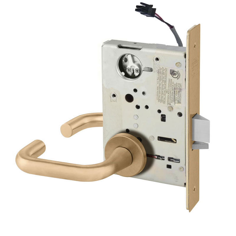 Sargent RX-LC-8205-12V-LNJ-US10 Office or Entry 12V Electrified Mortise Lock