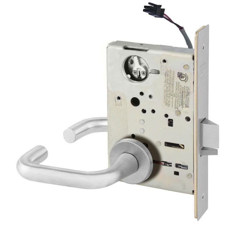 Sargent RX-LC-8205-12V-LNJ-US26D Office or Entry 12V Electrified Mortise Lock