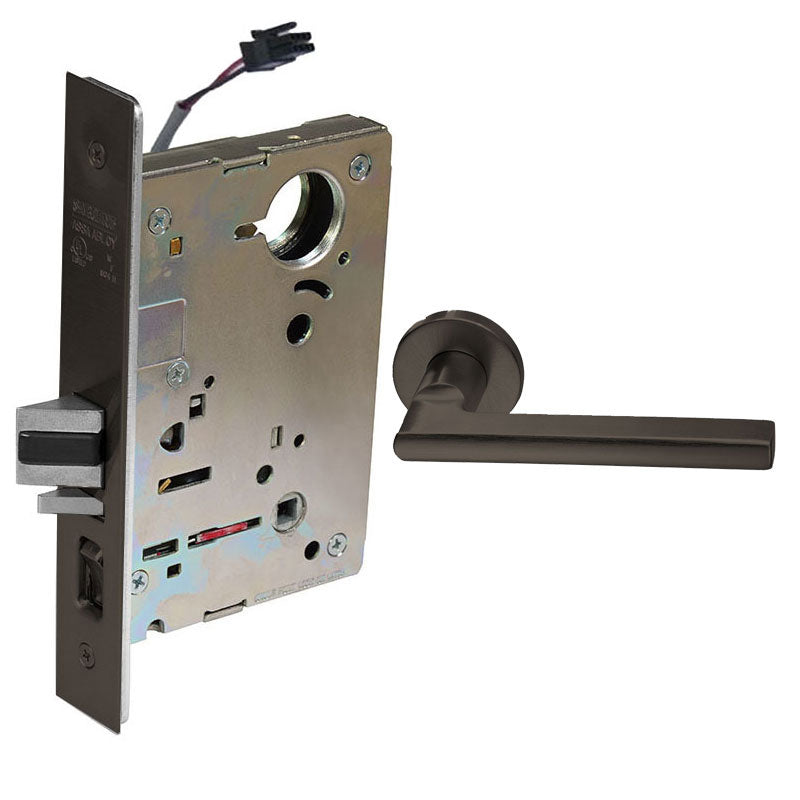 Sargent RX-LC-8205-12V-LNMD-US10B Office or Entry 12V Electrified Mortise Lock