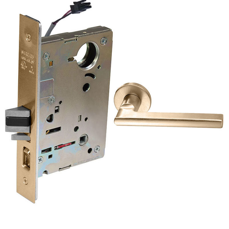 Sargent RX-LC-8205-12V-LNMD-US10 Office or Entry 12V Electrified Mortise Lock