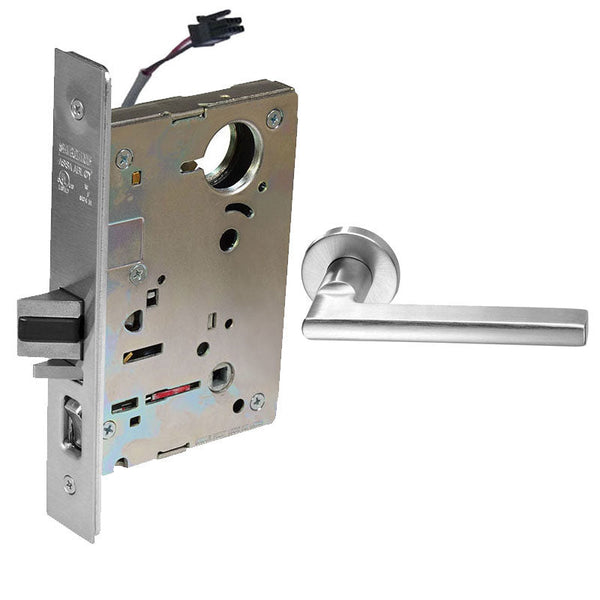 Sargent RX-LC-8205-12V-LNMD-US26D Office or Entry 12V Electrified Mortise Lock