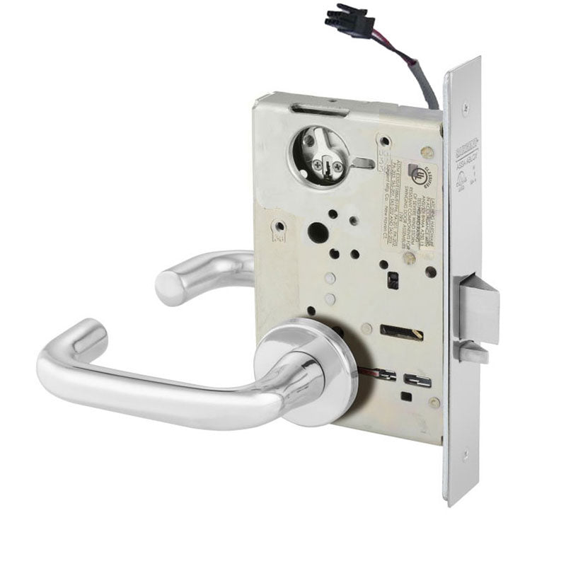 Sargent RX-LC-8205-24V-LNJ-US26 Office or Entry 24V Electrified Mortise Lock