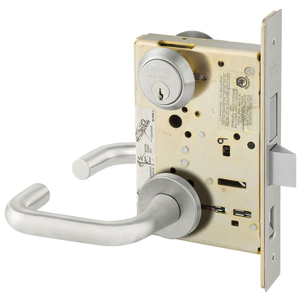 Sargent 8246-LNJ-US26D Dormitory or Exit Mortise Lock