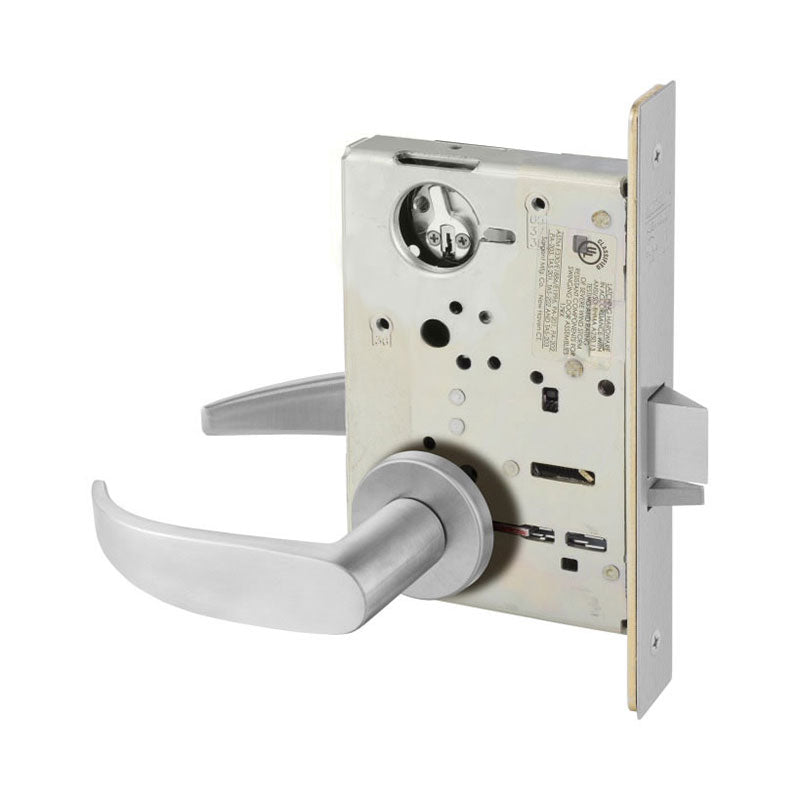 Sargent LC-8205-LNP-US26D Office or Entry Mortise Lock
