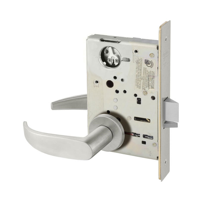 Sargent LC-8205-LNP-US32D Office or Entry Mortise Lock