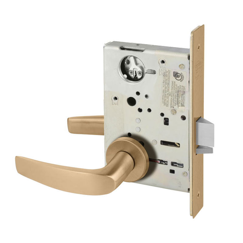Sargent LC-8225-LNB-US10 Dormitory or Exit Mortise Lock