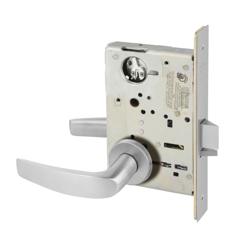 Sargent LC-8225-LNB-US26D Dormitory or Exit Mortise Lock