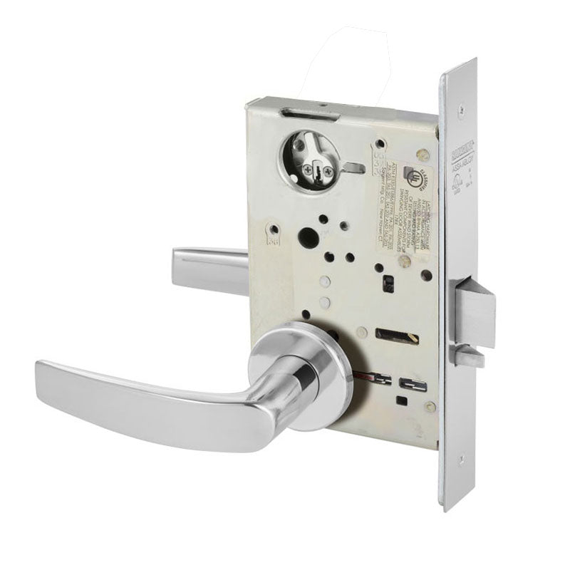 Sargent LC-8225-LNB-US26 Dormitory or Exit Mortise Lock
