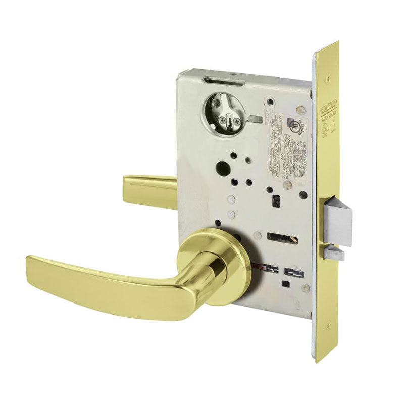 Sargent LC-8225-LNB-US3 Dormitory or Exit Mortise Lock