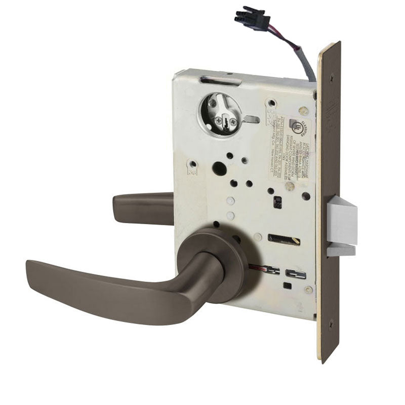 Sargent RX-LC-8205-12V-LNB-US10B Office or Entry 12V Electrified Mortise Lock