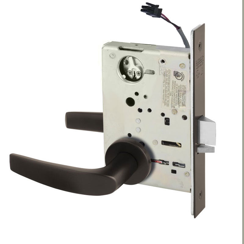 Sargent RX-LC-8205-12V-LNB-US10BE Office or Entry 12V Electrified Mortise Lock
