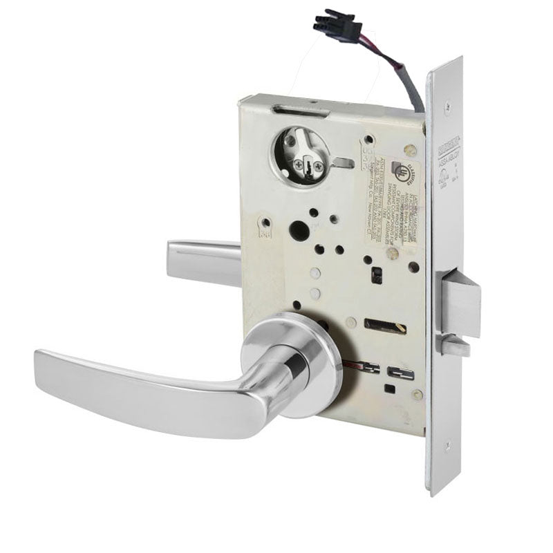 Sargent RX-LC-8205-12V-LNB-US26 Office or Entry 12V Electrified Mortise Lock