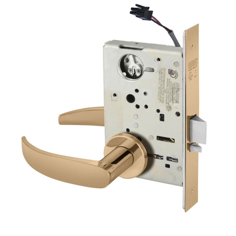 Sargent RX-LC-8205-12V-LNP-US10 Office or Entry 12V Electrified Mortise Lock