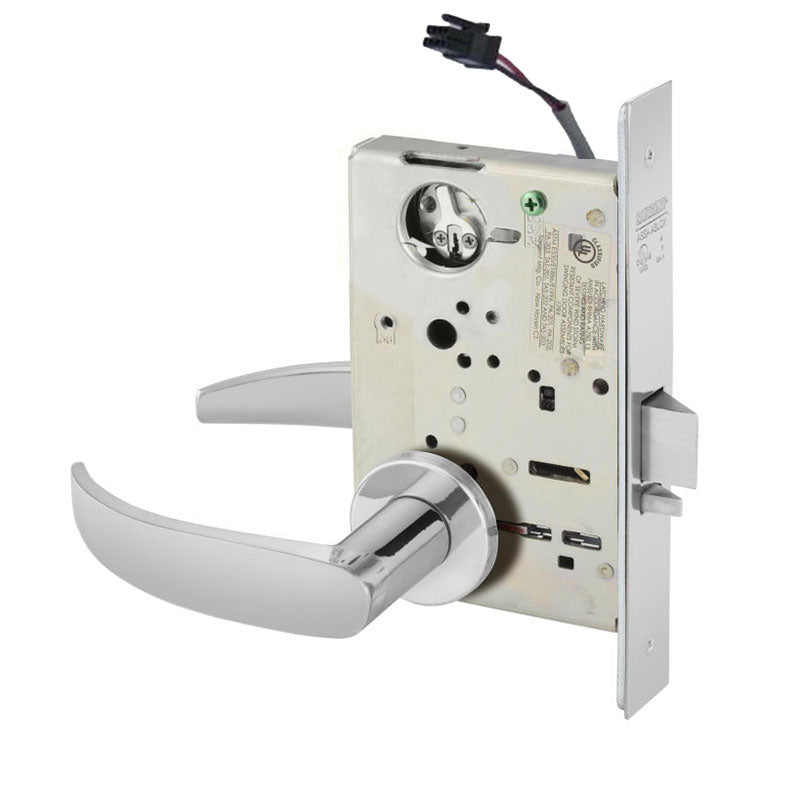 Sargent RX-LC-8205-12V-LNP-US26 Office or Entry 12V Electrified Mortise Lock